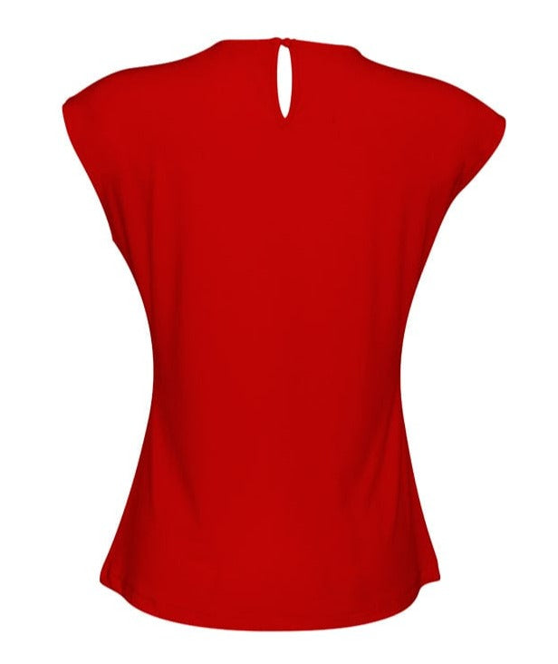 Biz Collection Polos / Shirts Biz Collection Ladies Mia Pleat Knit Top