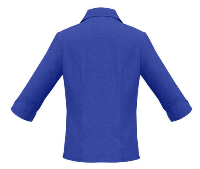 Biz Collection Polos / Shirts Biz Collection Ladies Plain Oasis 3/4 Sleeve Shirt