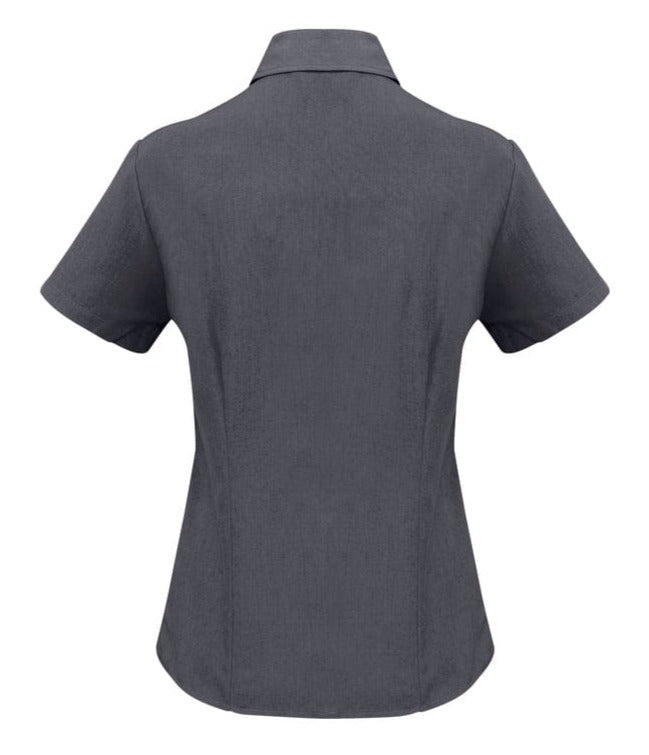 Biz Collection Polos / Shirts Biz Collection Ladies Plain Oasis Short Sleeve Shirt