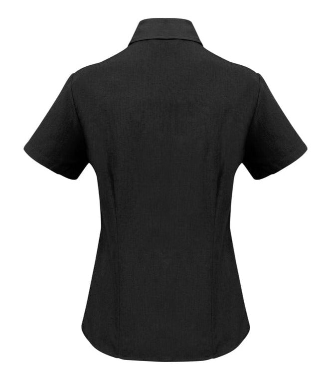 Biz Collection Polos / Shirts Biz Collection Ladies Plain Oasis Short Sleeve Shirt