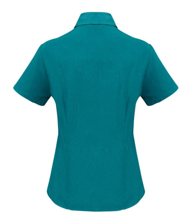 Biz Collection Polos / Shirts Biz Collection Ladies Plain Oasis Short Sleeve Shirt