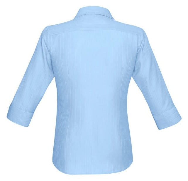 Biz Collection Polos / Shirts Biz Collection Ladies Preston 3/4 Sleeve Shirt