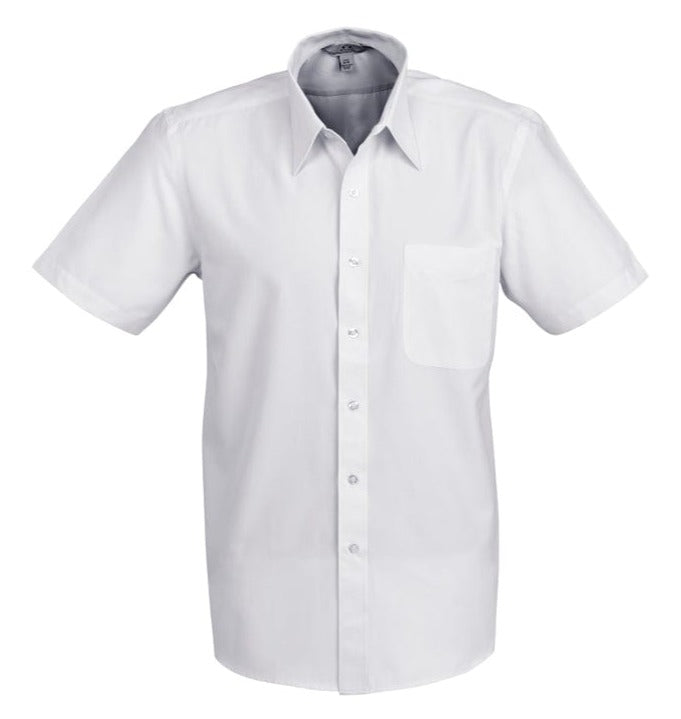 Biz Collection Polos / Shirts Biz Collection Mens Ambassador Short Sleeve Shirt