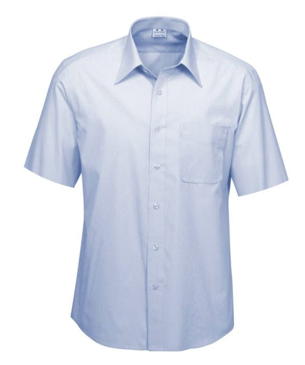 Biz Collection Polos / Shirts Biz Collection Mens Ambassador Short Sleeve Shirt