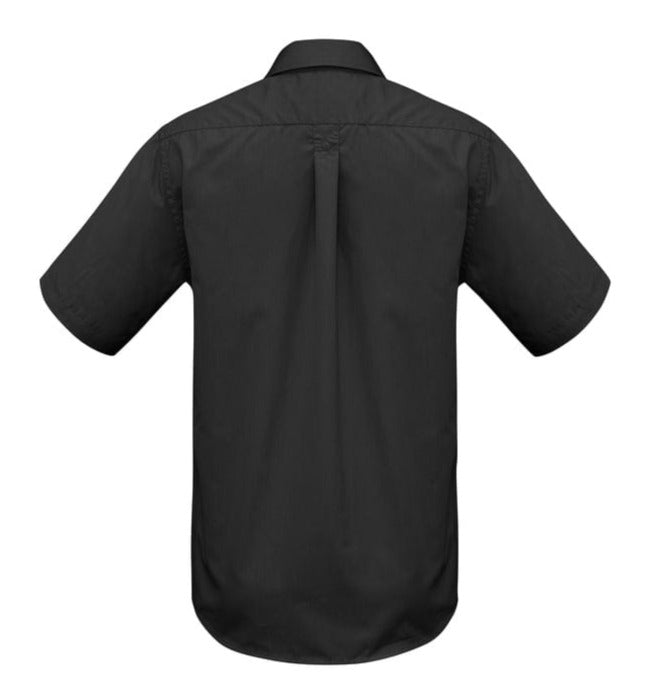 Biz Collection Polos / Shirts Biz Collection Mens Base Short Sleeve Shirt