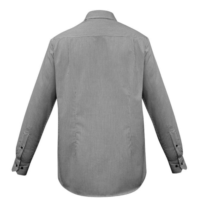 Biz Collection Polos / Shirts Biz Collection Mens Edge Long Sleeve Shirt