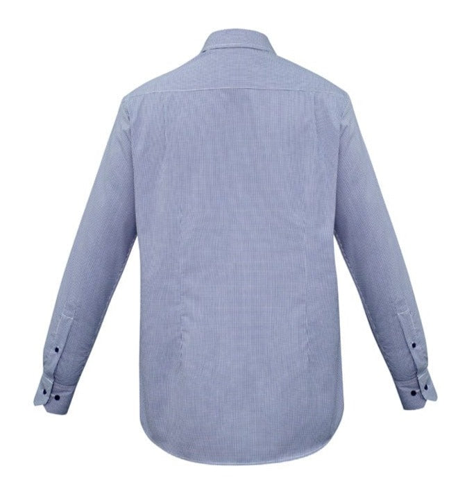 Biz Collection Polos / Shirts Biz Collection Mens Edge Long Sleeve Shirt