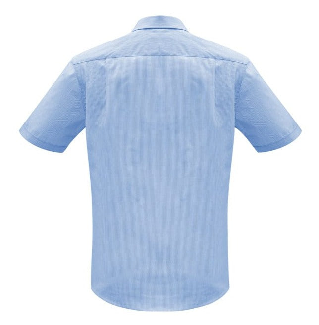 Biz Collection Polos / Shirts Biz Collection Mens Euro Short Sleeve Shirt