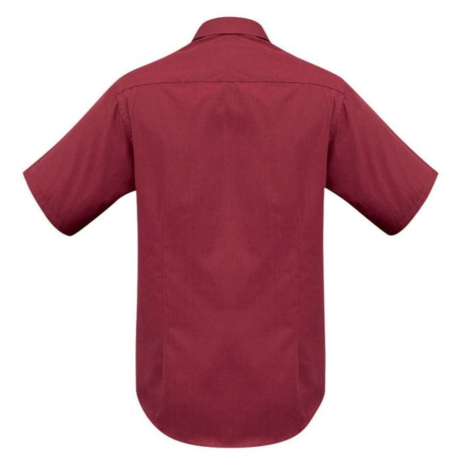Biz Collection Polos / Shirts Biz Collection Mens Metro Short Sleeve Shirt