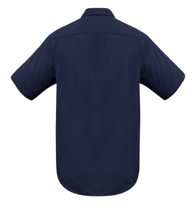 Biz Collection Polos / Shirts Biz Collection Mens Metro Short Sleeve Shirt
