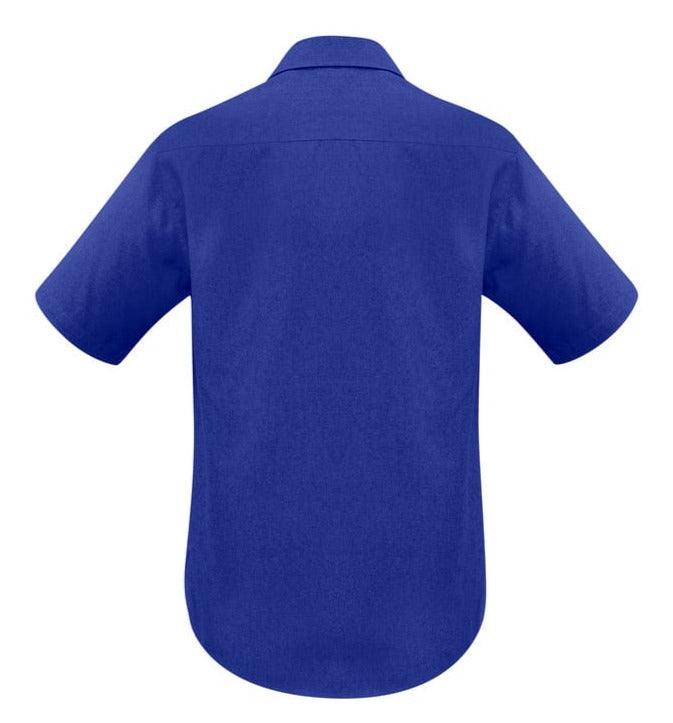 Biz Collection Polos / Shirts Biz Collection Mens Plain Oasis Short Sleeve Shirt