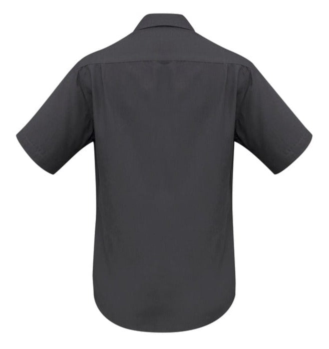 Biz Collection Polos / Shirts Biz Collection Mens Plain Oasis Short Sleeve Shirt