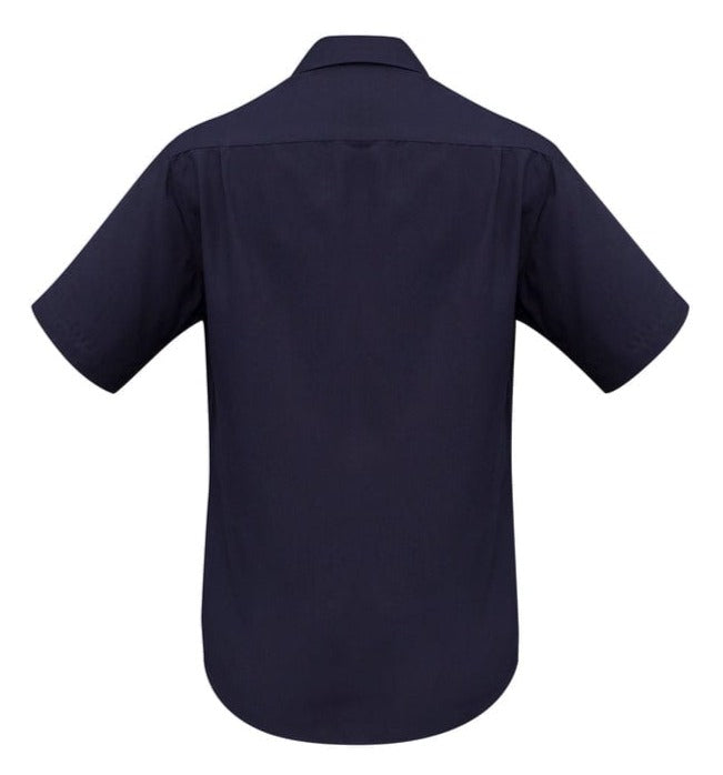 Biz Collection Polos / Shirts Biz Collection Mens Plain Oasis Short Sleeve Shirt