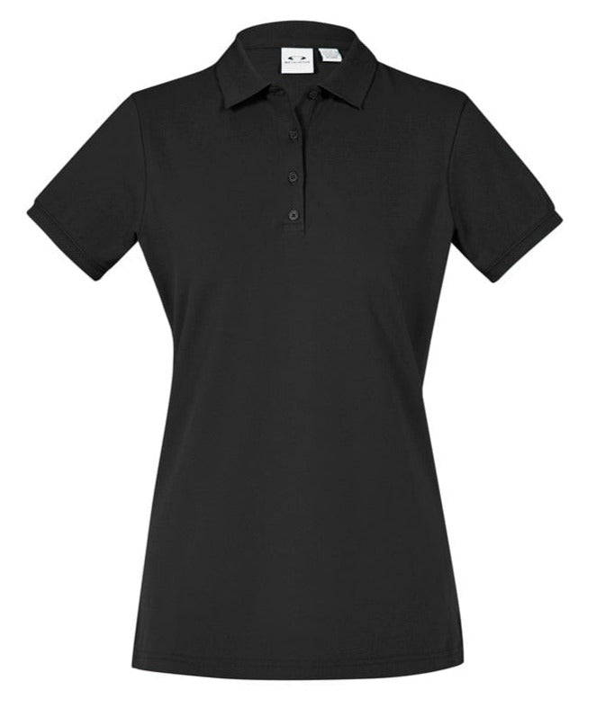 Biz Collection Polos / Shirts Black / 6 Biz Collection Ladies City Polo