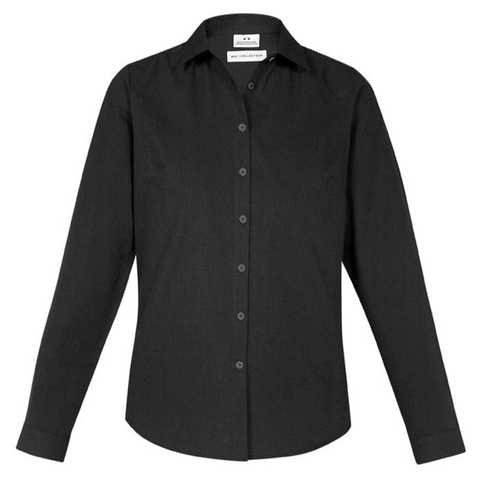 Biz Collection Polos / Shirts Black / 6 Biz Collection Ladies Memphis Shirt