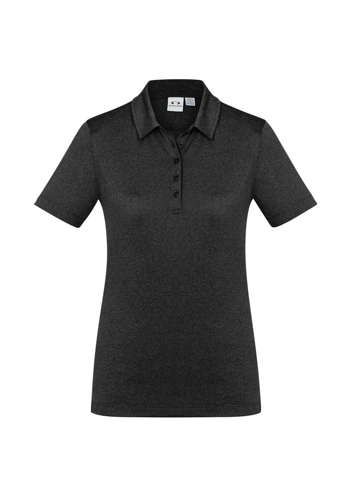 Biz Collection Polos / Shirts Black / 8 Biz Collection Ladies Aero Polo