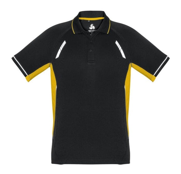 Biz Collection Polos / Shirts Black/Gold/Silver / S Biz Collection Men's Renegade Polo