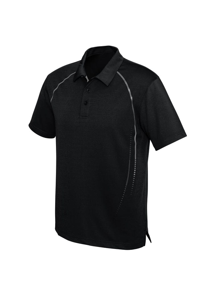 Biz Collection Polos / Shirts Black/Silver / S Biz Collection Men's Cyber Polo