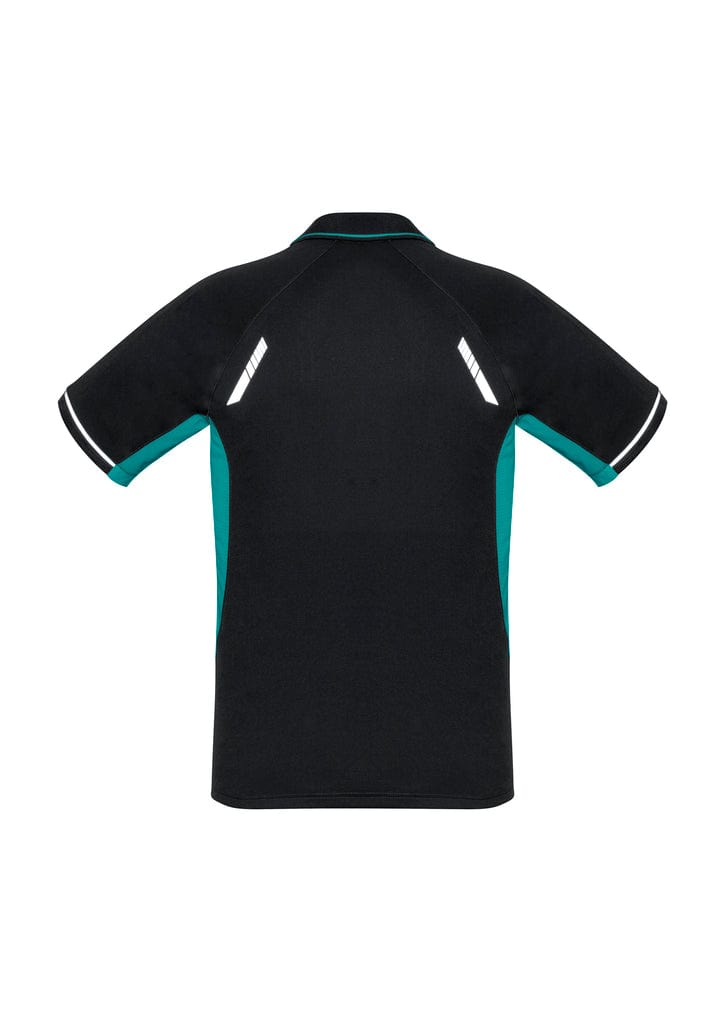 Biz Collection Polos / Shirts Black/Teal/Silver / 4 Biz Collection Kids Renegade Polo