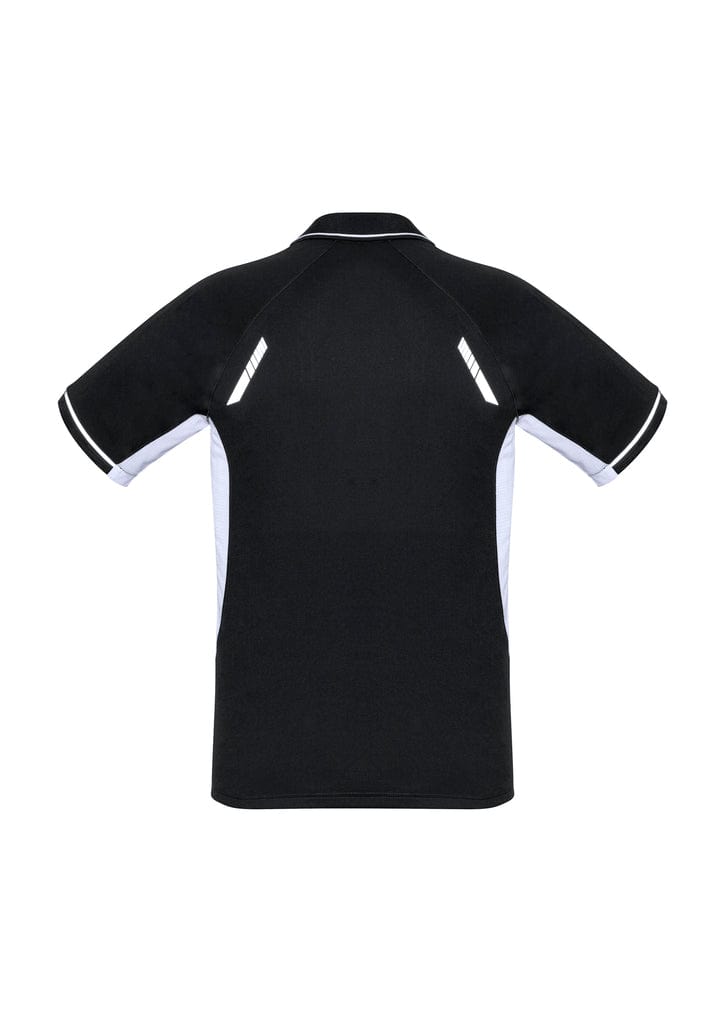 Biz Collection Polos / Shirts Black/White/Silver / 4 Biz Collection Kids Renegade Polo
