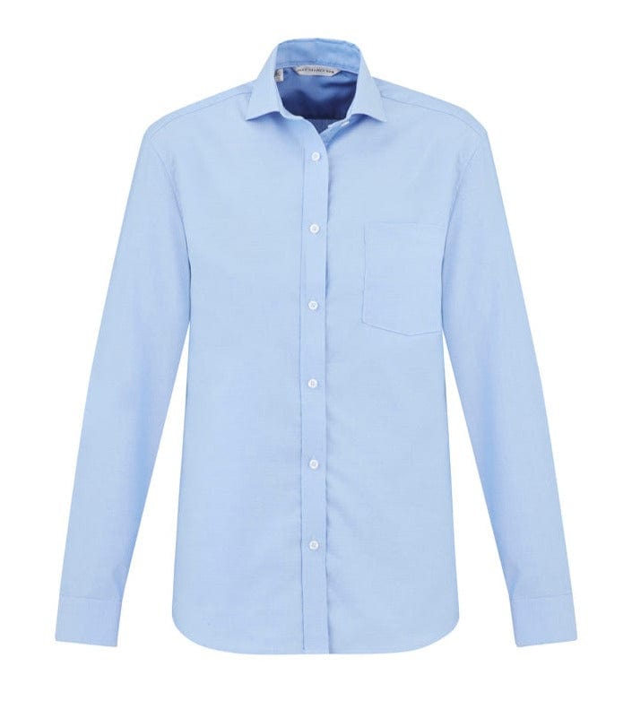 Biz Collection Polos / Shirts Blue / XS Biz Collection Mens Regent L/S Shirt