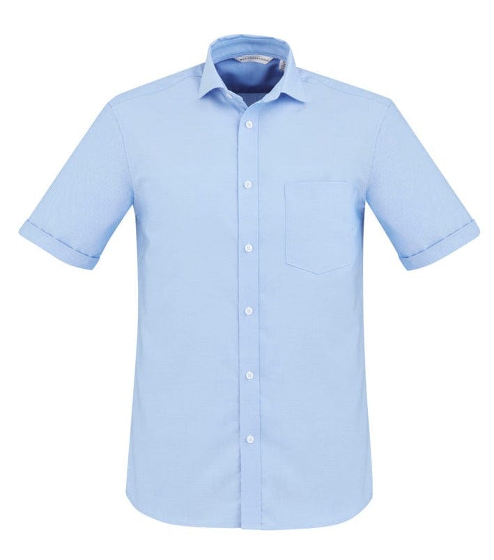 Biz Collection Polos / Shirts Blue / XS Biz Collection Mens Regent S/S Shirt