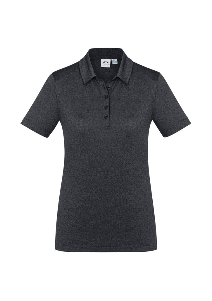 Biz Collection Polos / Shirts Charcoal / 8 Biz Collection Ladies Aero Polo