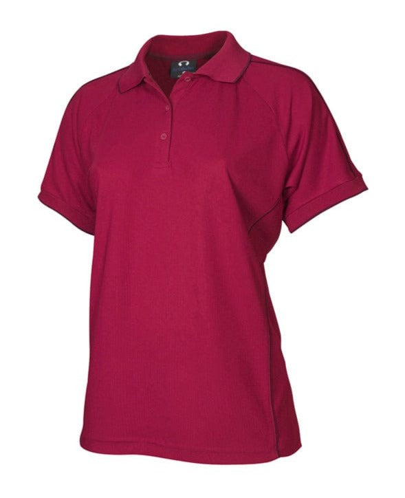 Biz Collection Polos / Shirts Cherry/Maroon / 8 Biz Collection Ladies Resort Polo
