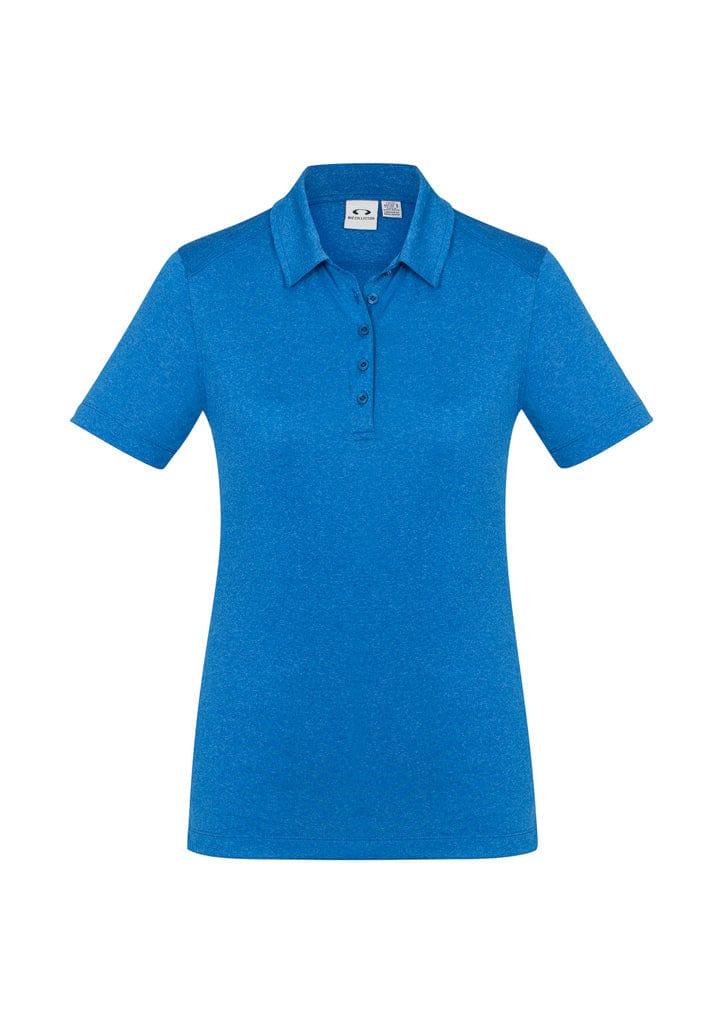 Biz Collection Polos / Shirts Cyan / 8 Biz Collection Ladies Aero Polo
