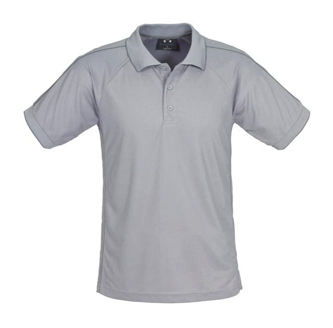 Biz Collection Polos / Shirts Grey/Charcoal / S Biz Collection Men's Resort Polo