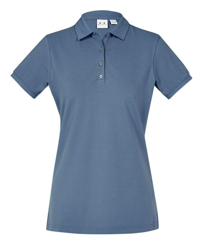 Biz Collection Polos / Shirts Grey Smoke / 6 Biz Collection Ladies City Polo