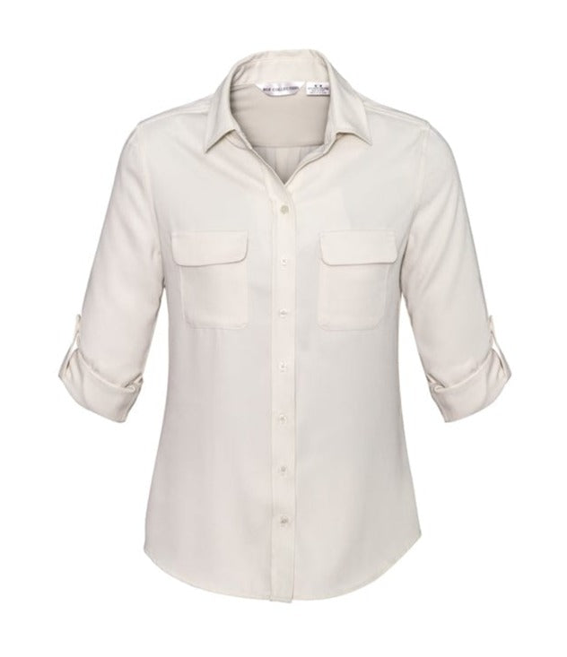 Biz Collection Polos / Shirts Biz Collection Ladies Madison Long Sleeve