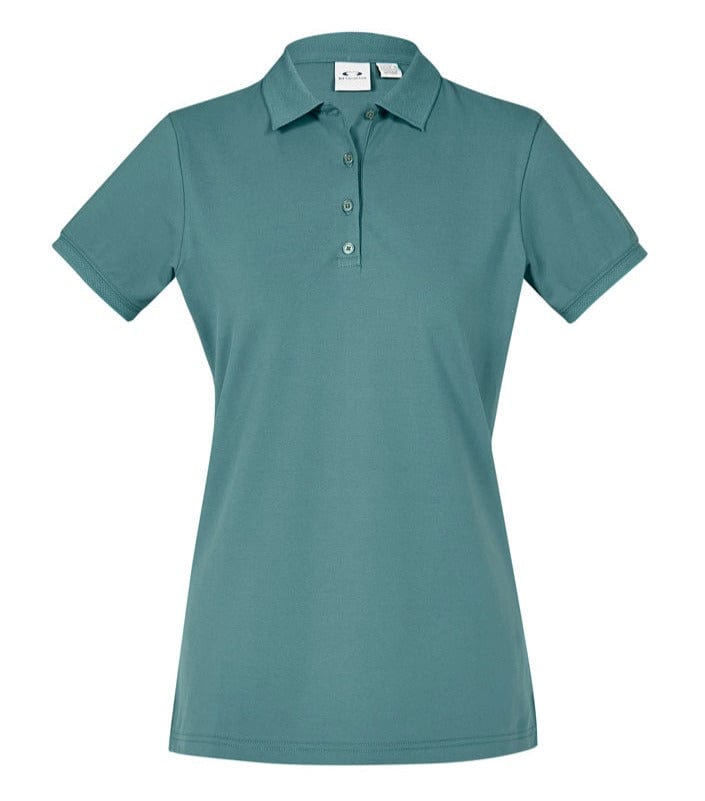 Biz Collection Polos / Shirts Jasper Green / 6 Biz Collection Ladies City Polo