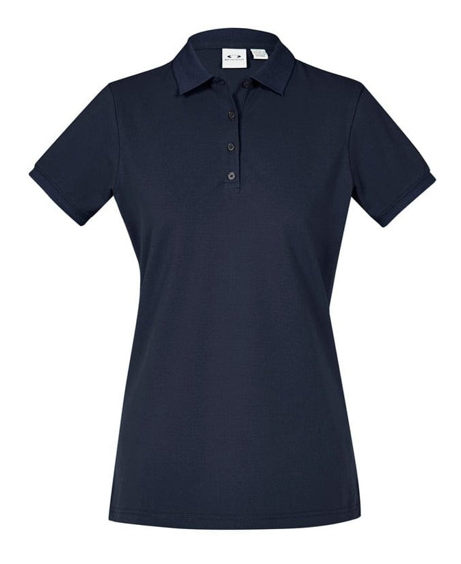 Biz Collection Polos / Shirts Navy / 6 Biz Collection Ladies City Polo