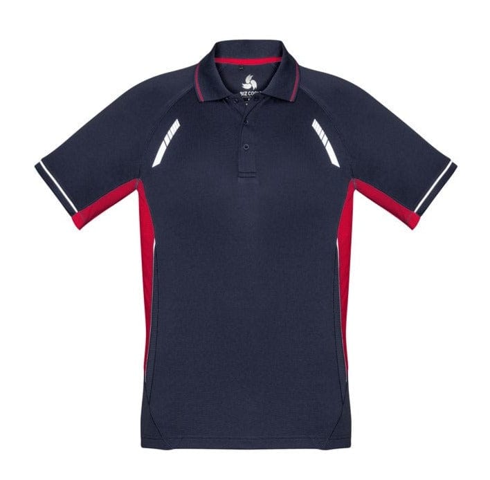 Biz Collection Polos / Shirts Navy/Red/Silver / S Biz Collection Men's Renegade Polo