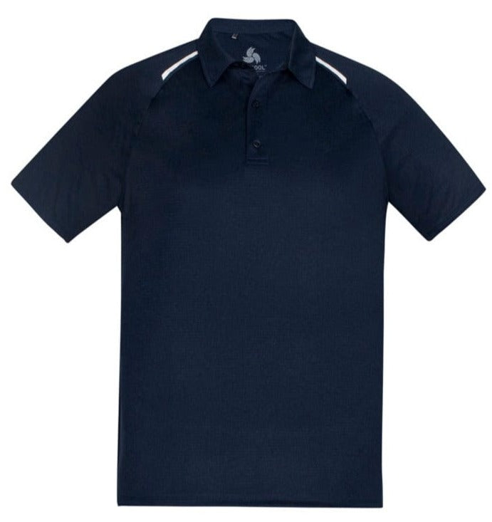 Biz Collection Polos / Shirts Navy/White / S Biz Collection Academy Men's Polo