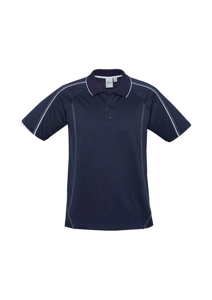 Biz Collection Polos / Shirts Navy/White / S Biz Collection Men's Blade Polo