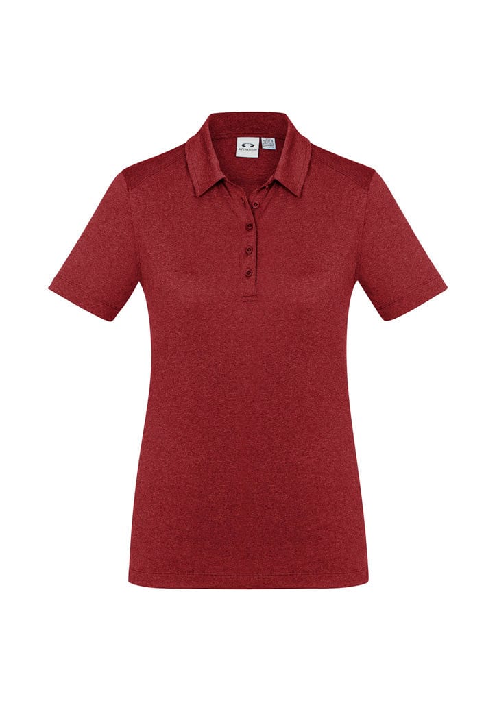 Biz Collection Polos / Shirts Red / 8 Biz Collection Ladies Aero Polo