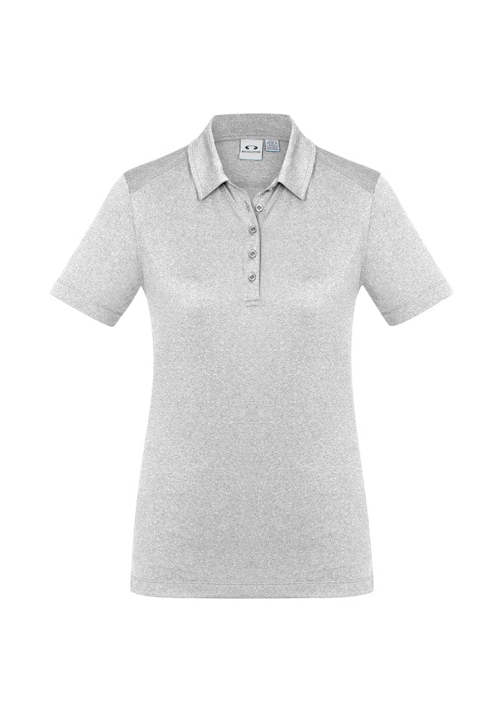 Biz Collection Polos / Shirts Silver / 8 Biz Collection Ladies Aero Polo