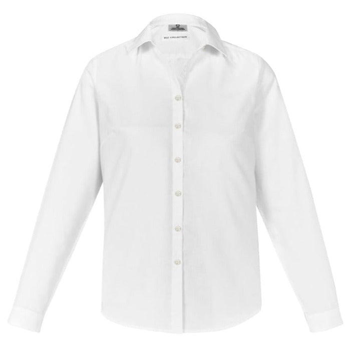 Biz Collection Polos / Shirts White / 6 Biz Collection Ladies Memphis Shirt