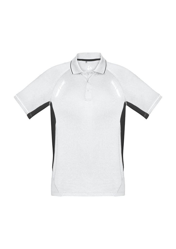 Biz Collection Polos / Shirts White/Black/Silver / 4 Biz Collection Kids Renegade Polo