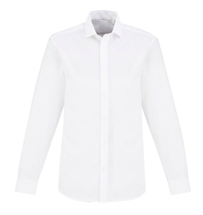 Biz Collection Polos / Shirts White / XS Biz Collection Mens Regent L/S Shirt