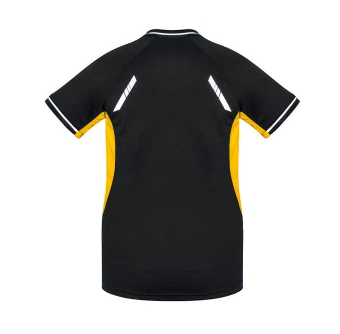 Biz Collection T-Shirts Black/Gold/Silver / 6 Biz Collection Ladies Renegade Tee