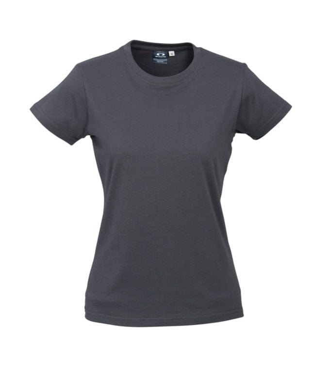 Biz Collection T-Shirts Charcoal / 6 Biz Collection Ladies Ice Tee