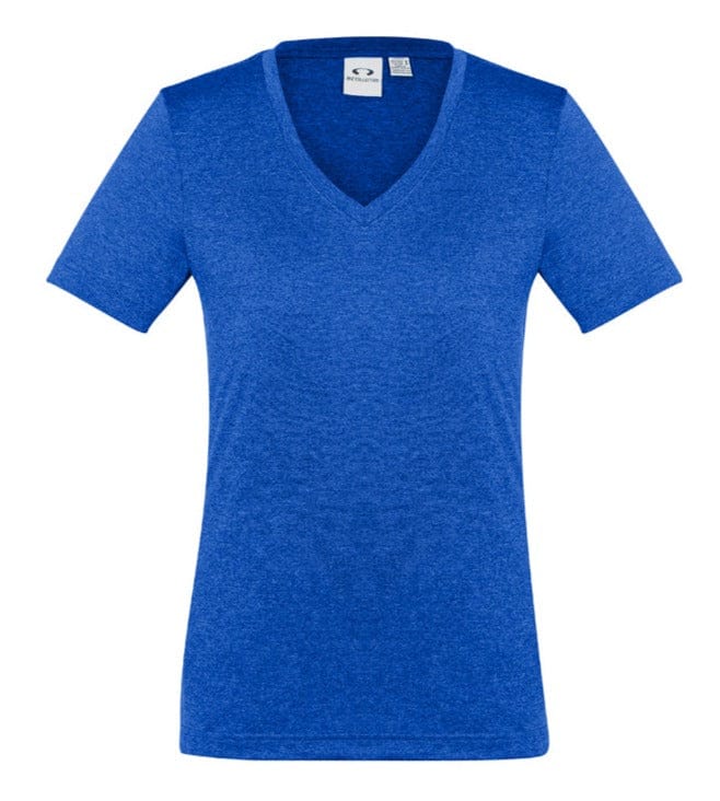 Biz Collection T-Shirts Electric Blue / 6 Biz Collection Ladies Aero Tee