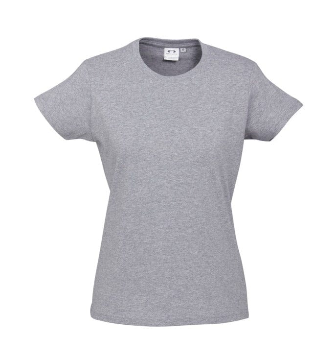 Biz Collection T-Shirts Grey Marle / 6 Biz Collection Ladies Ice Tee