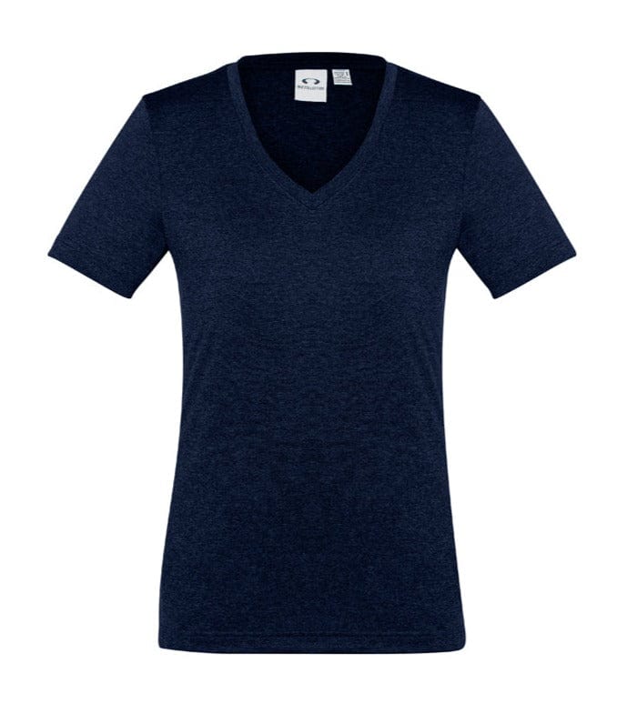 Biz Collection T-Shirts Navy / 6 Biz Collection Ladies Aero Tee