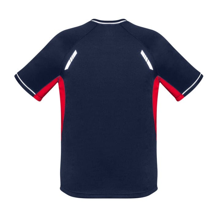 Biz Collection T-Shirts Navy/Red/Silver / S Biz Collection Men's Renegade Tee