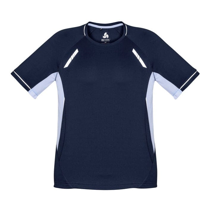 Biz Collection T-Shirts Navy/White/Silver / S Biz Collection Men's Renegade Tee