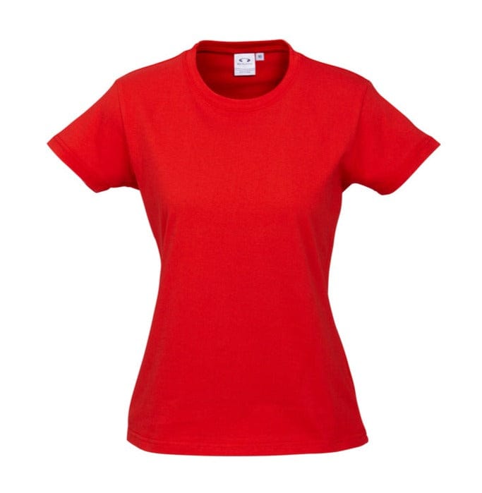 Biz Collection T-Shirts Red / 6 Biz Collection Ladies Ice Tee